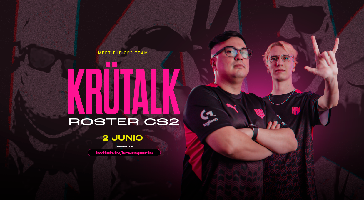 KRUTALK con el TEAM de CS2 banner