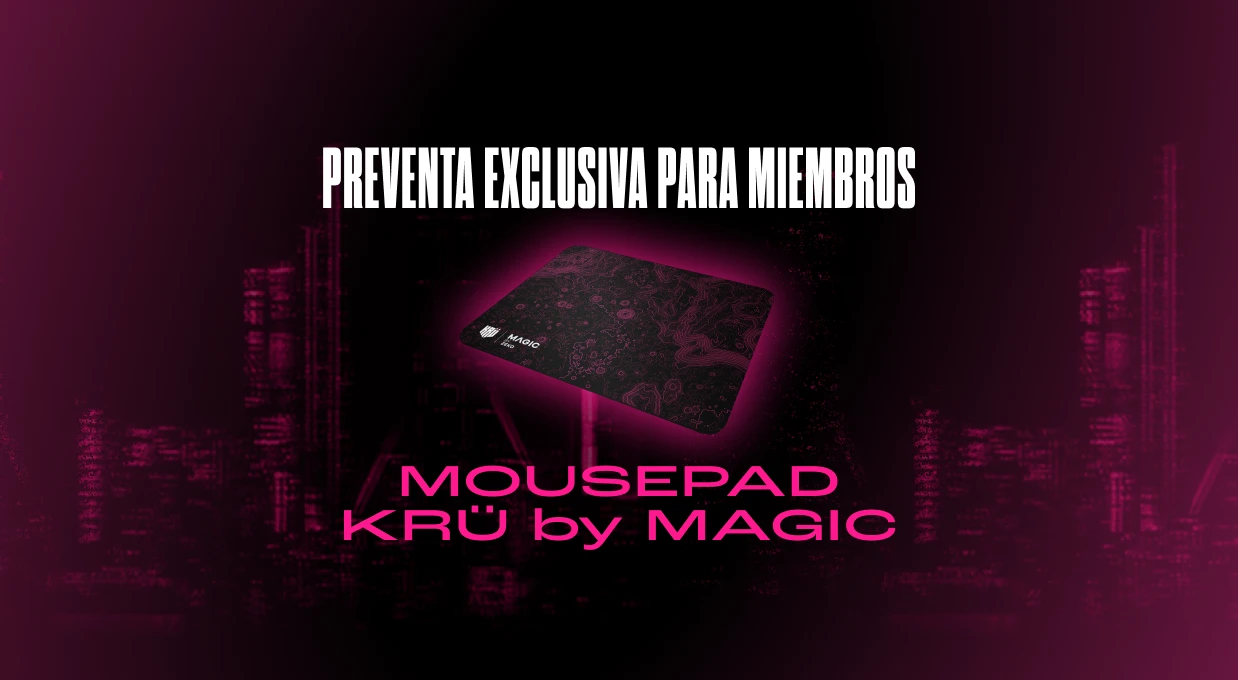 PREVENTA | Mousepad KRÜ x MAGIC by Zeko banner