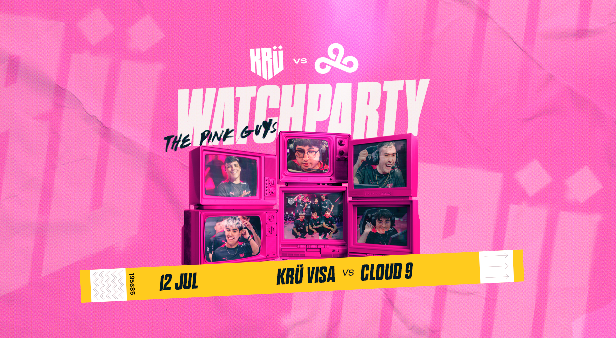 Watchparty VCT - KRÜ x C9 banner