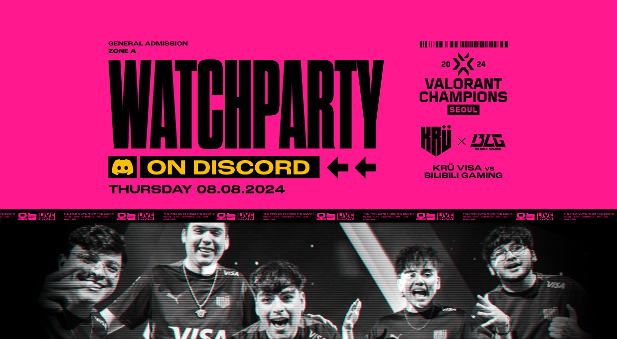 Watchparty VCT - KRÜ x Bilibili