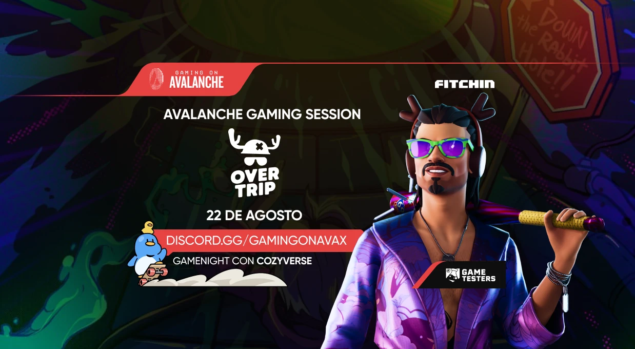 AVAX GAMING SESSION: OVERTRIP banner