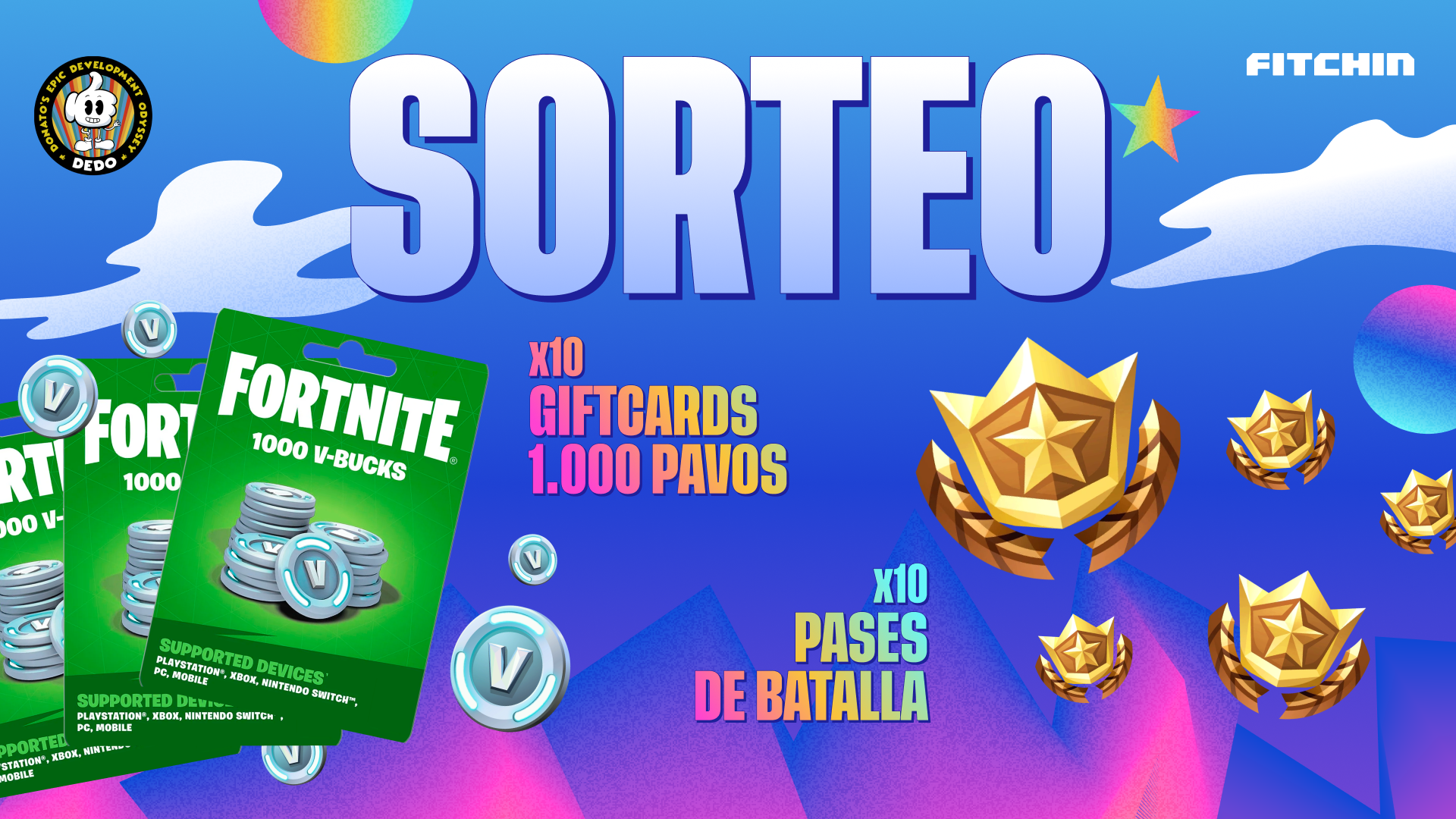 NUEVO SORTEO 🎉🎮 banner