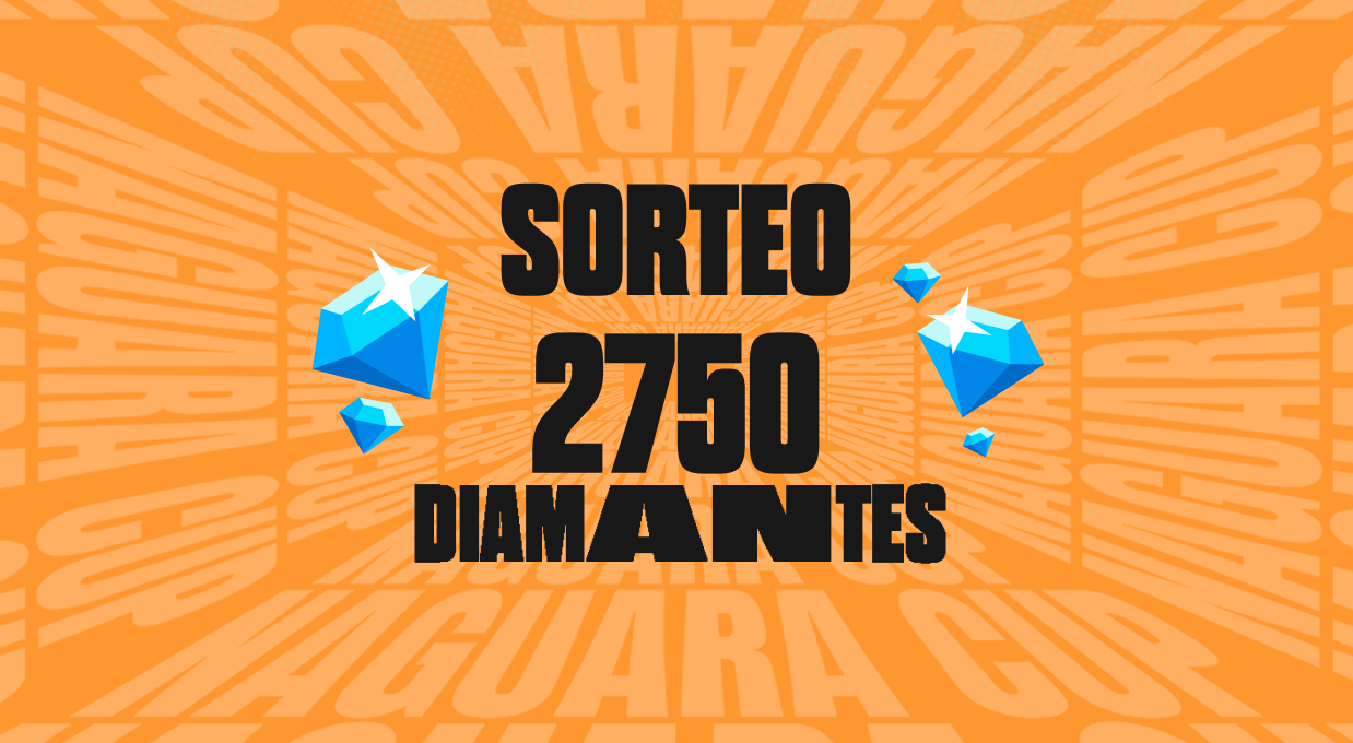 ¡Sorteo de 5 premios x 550 diamantes! 🎉