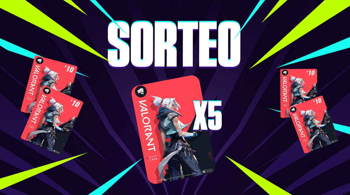 Sorteo Valorant Points banner