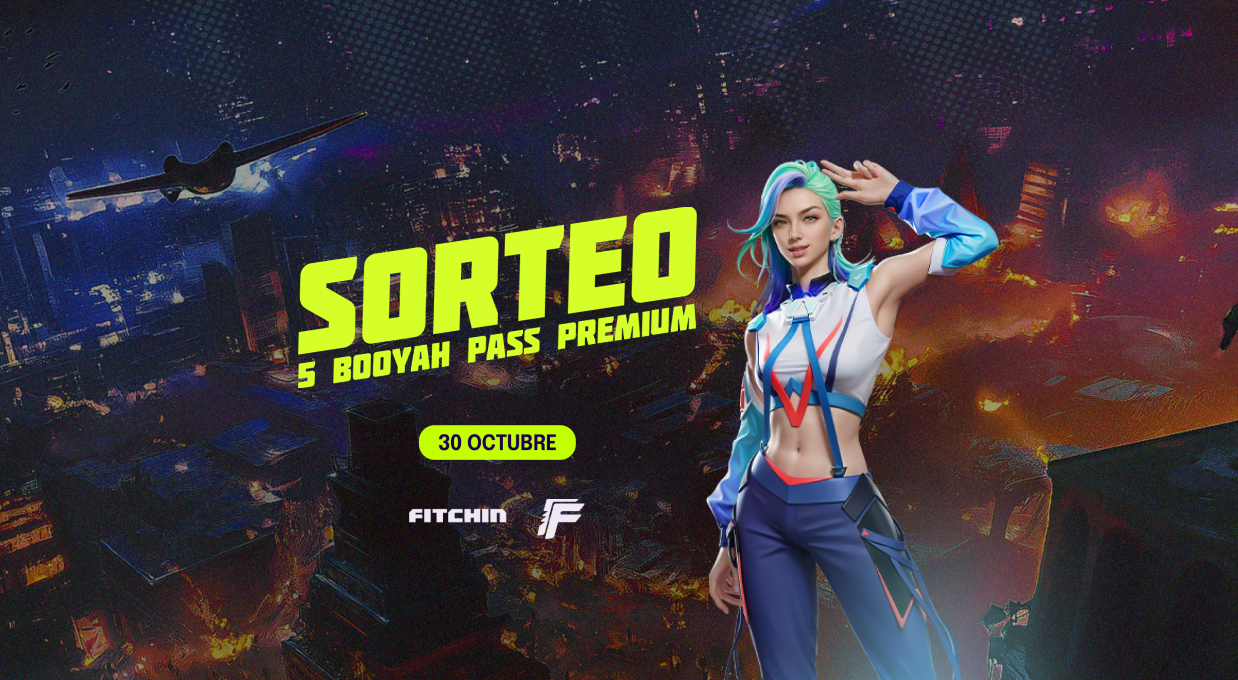 Sorteo 5 Booyah Pass Premium